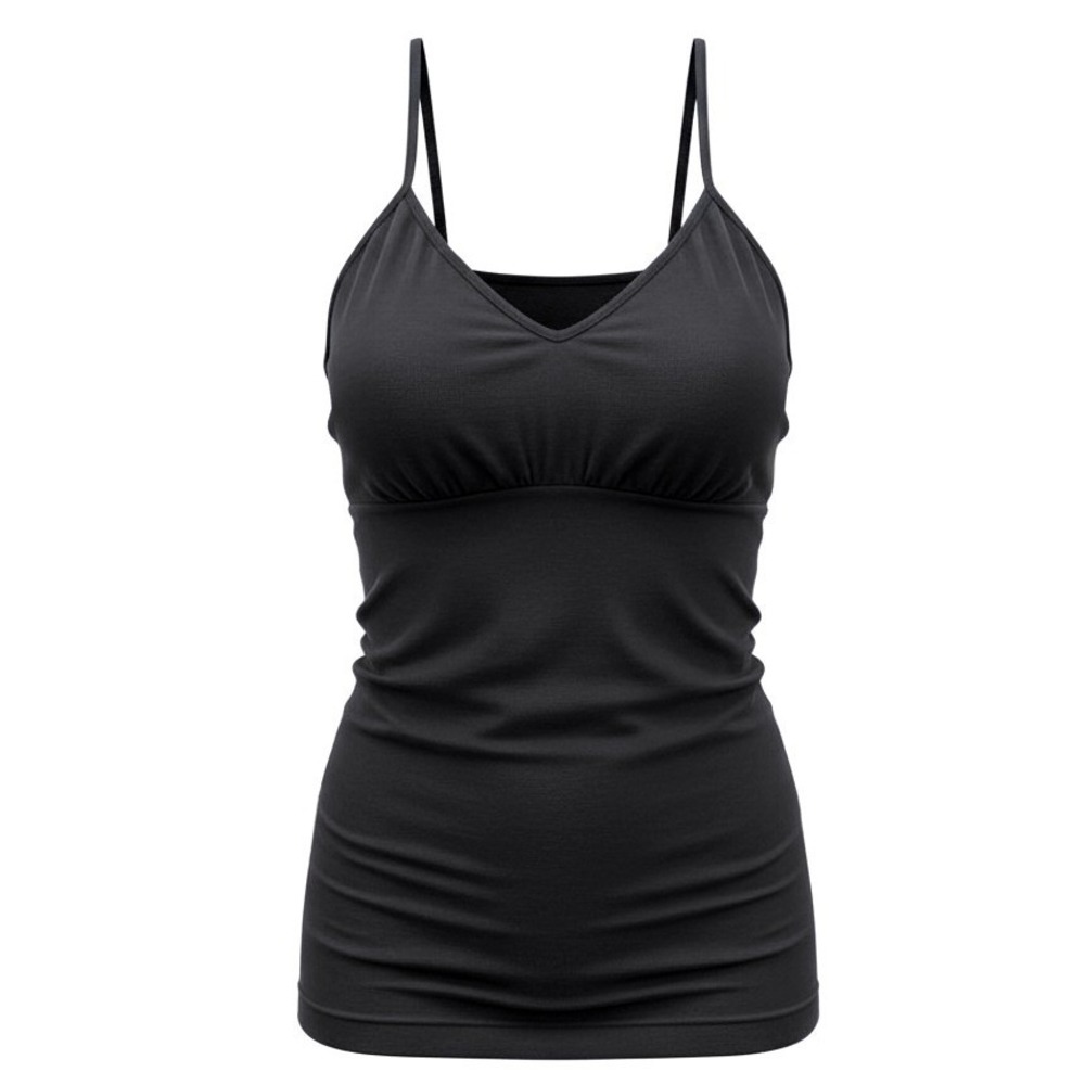 Skinnygirl Smoothers & Shapers Black Camisole Tank Top Medium 7084-61